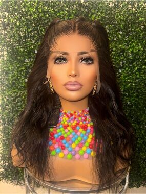 Women's Lace Front Wig with Natural Waves